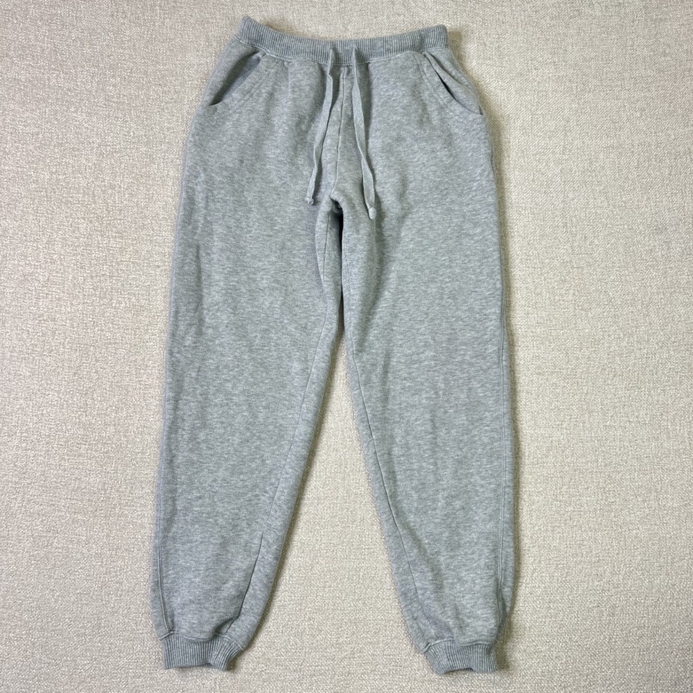 Aerie Fleece Lightweight Joggers Gray Lounge Cozy Sweatpants Women's Size XS
